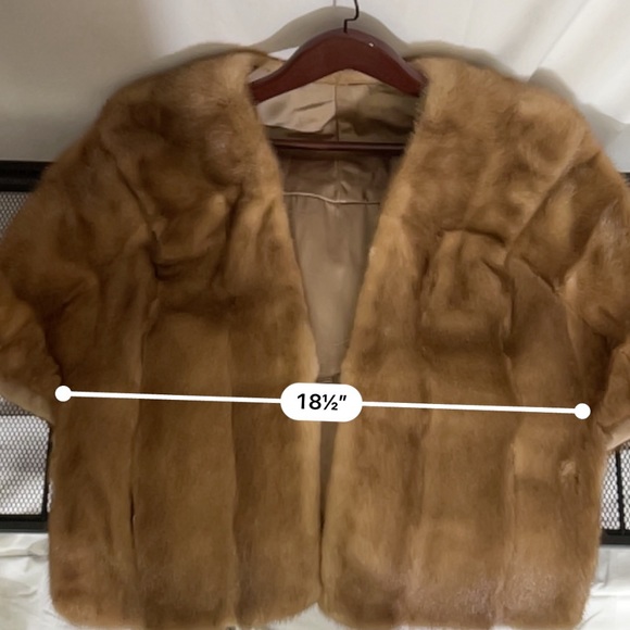 Women’s Vintage Mink Fur Stole - Picture 7 of 12